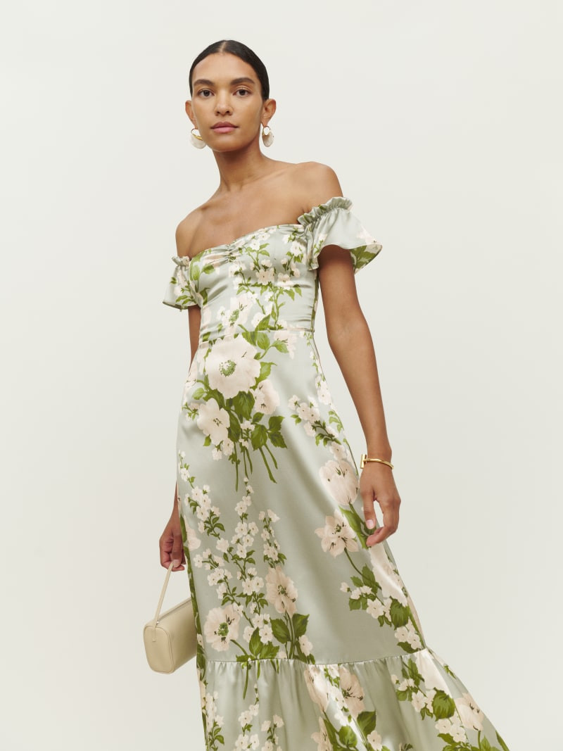 Sianna Silk Dress | Reformation (Global)