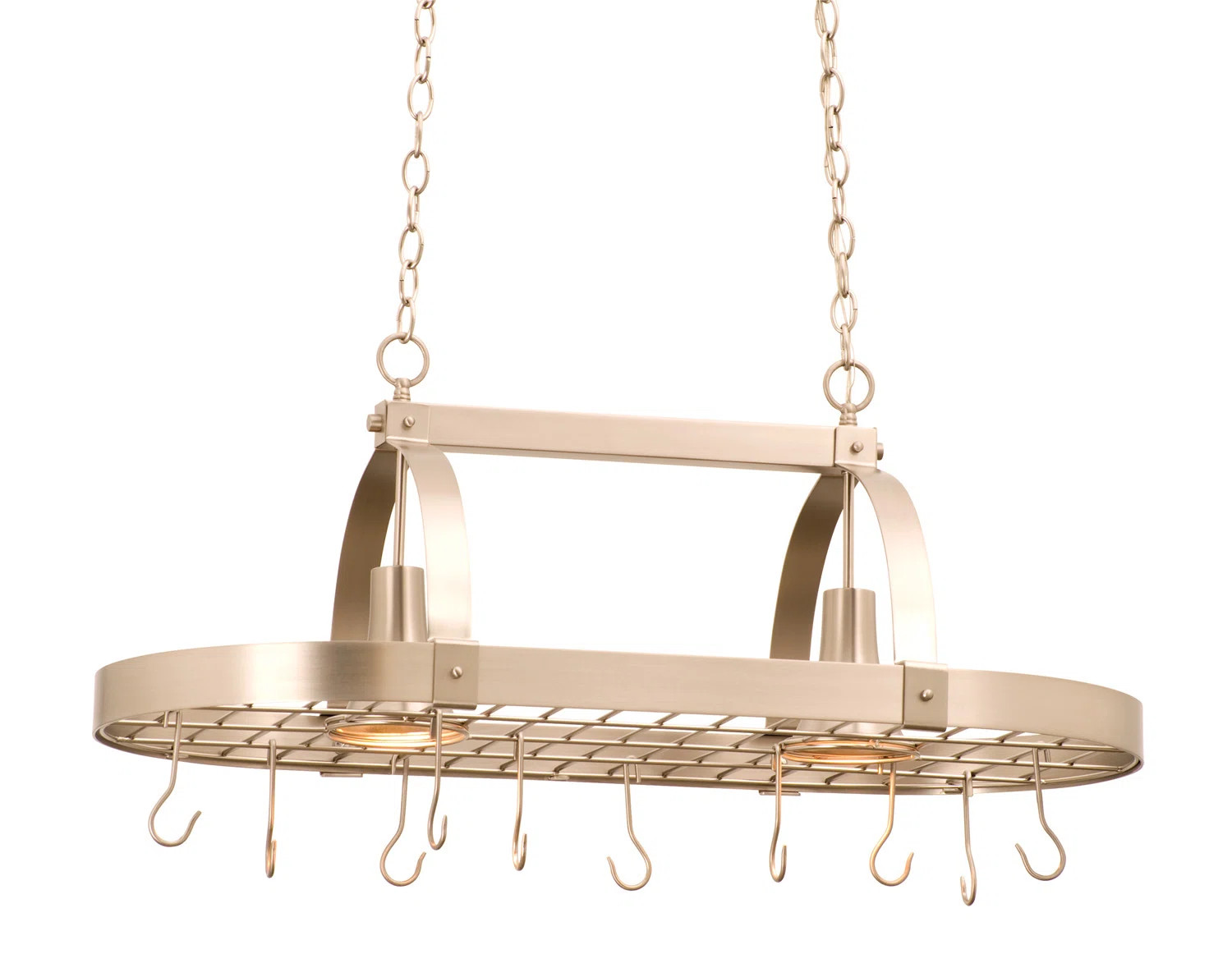 2 Light Hanging Pot Rack | Wayfair North America