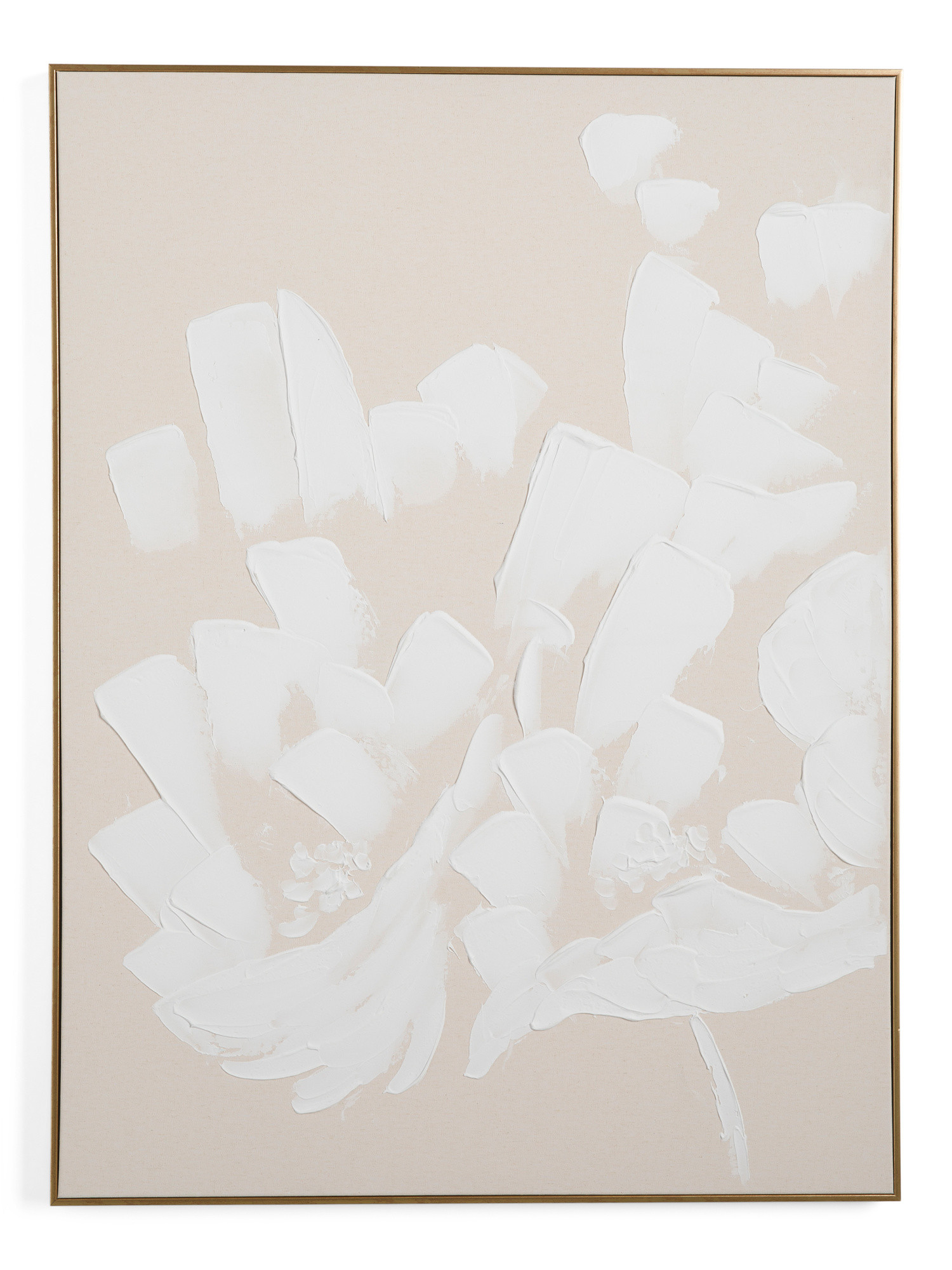 30x40 Spring Plaster Botanical On Linen Wall Art | TJ Maxx