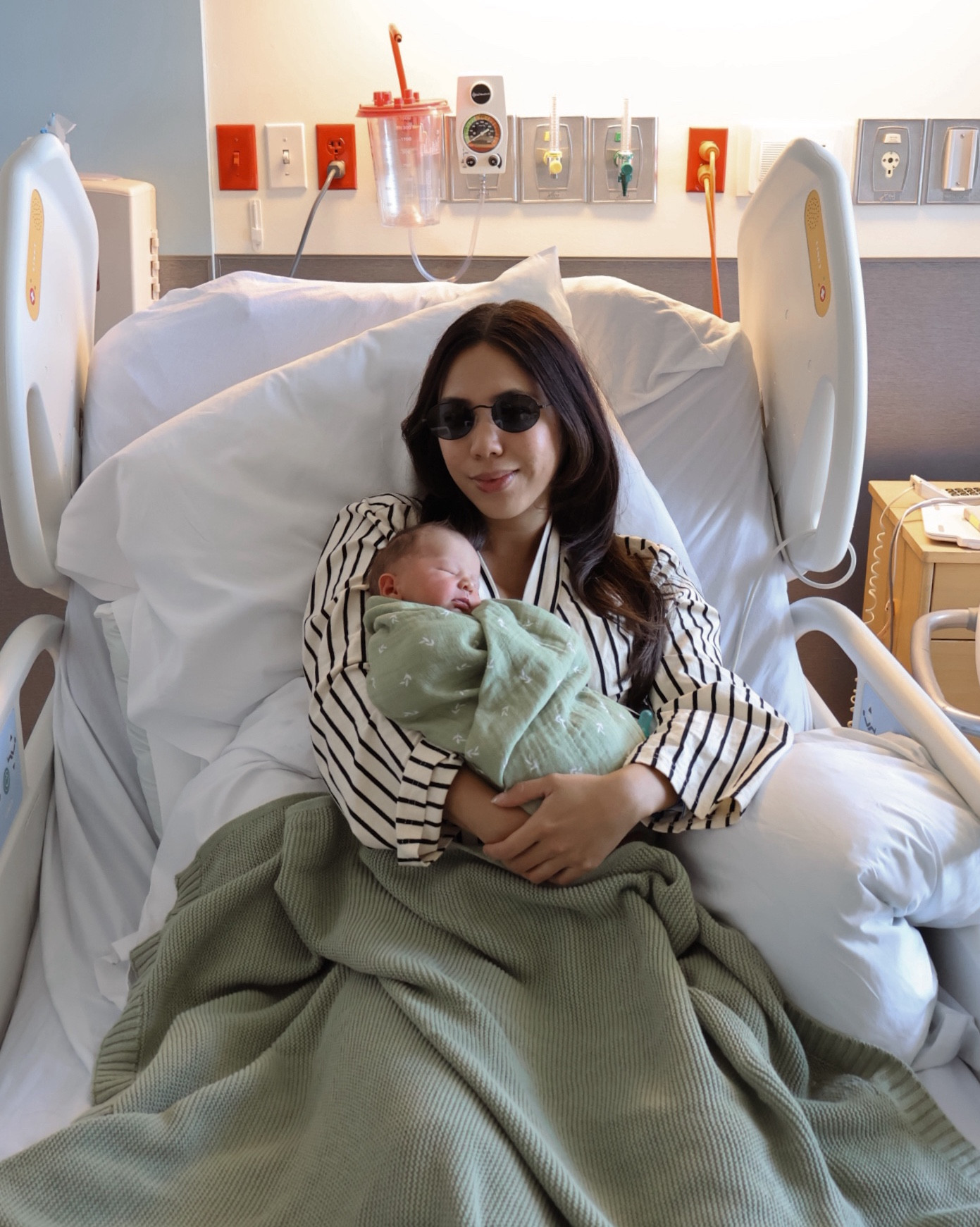 my first new mom outfit: hospital going-home outfit + baby blanket and muslin swaddle

#LTKgrwm #LTKBaby #LTKmomlife