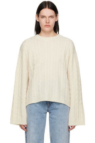 White Tidal Sweater | SSENSE