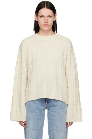 White Tidal Sweater | SSENSE
