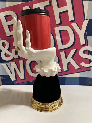 Bath & Body works 2021 Halloween witch hand single wick candle holder New | eBay US