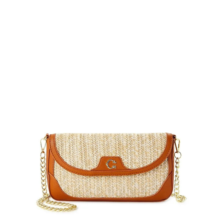 C. Wonder Women’s Adult Elena Convertible Clutch Crossbody Handbag | Walmart (US)