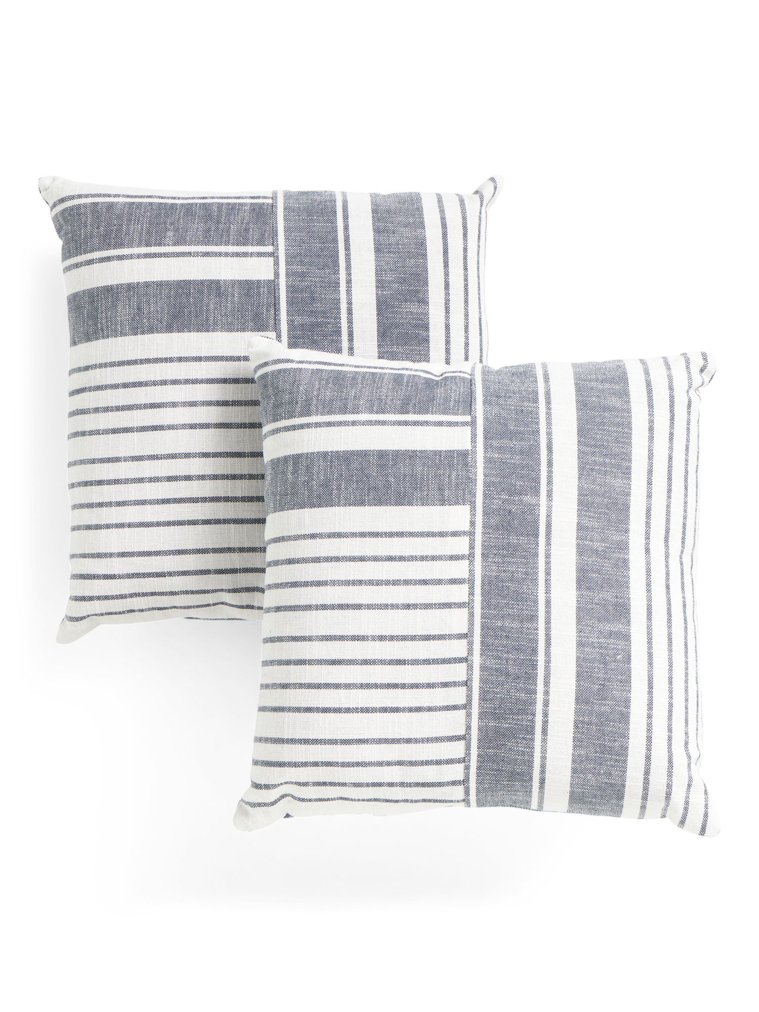18x18 2pk Patchwork Striped Pillow Set | Throw Pillows | Marshalls | Marshalls