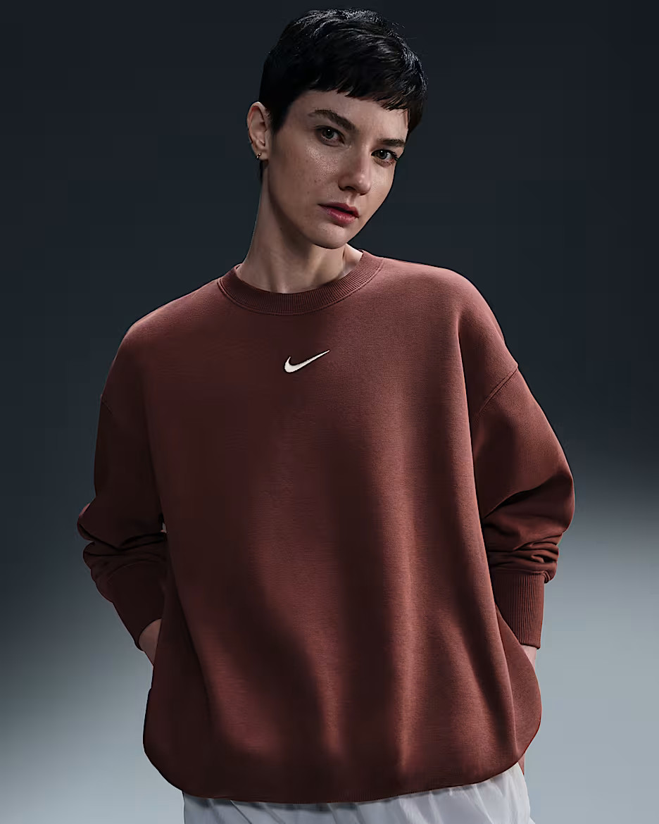Nike Sportswear Phoenix FleeceWomen's Oversized Crew-Neck Sweatshirt | Nike (US)