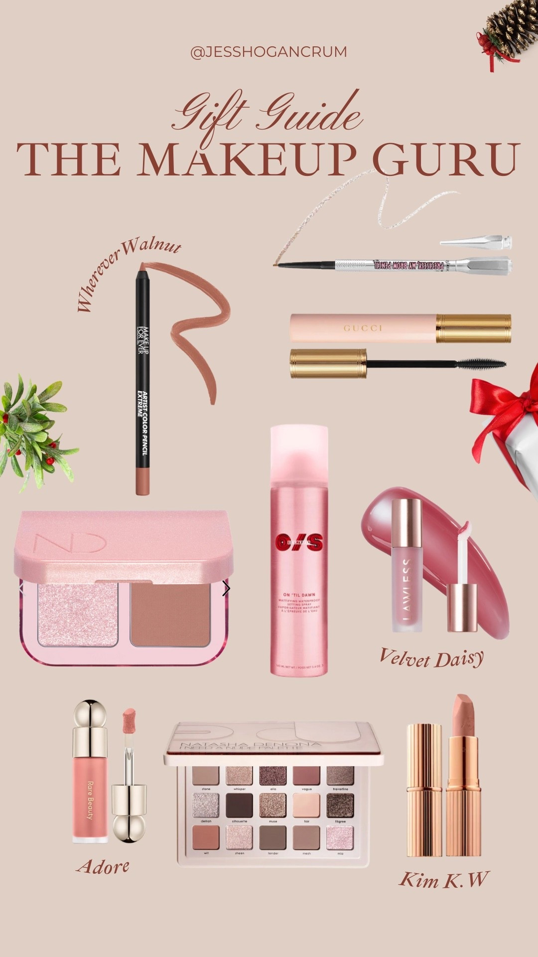 gift guide for the makeup guru 🤍 these are some of my current favorite products! 

makeup, beauty favorites, setting spray, lip combo, eyeshadow, gifts for her, gifts for the beauty lover

#LTKFindsUnder50 #LTKBeauty #LTKGiftGuide