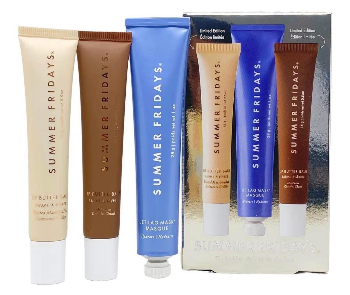 INCREDIBLE beauty deal alert!! The amazing Summer Fridays Jet Set is 30% Off today at Amazon!!

This set has been so popular, and includes Toasted Marshmallow and Hot Cocoa Lip Butter Balms that are simply the best (my favorite clean lip formula!), as well as a super moisturizing Jet Lag Facial Mask. Fantastic value for the price!

#LTKSaleAlert #LTKselfcare #LTKBeauty