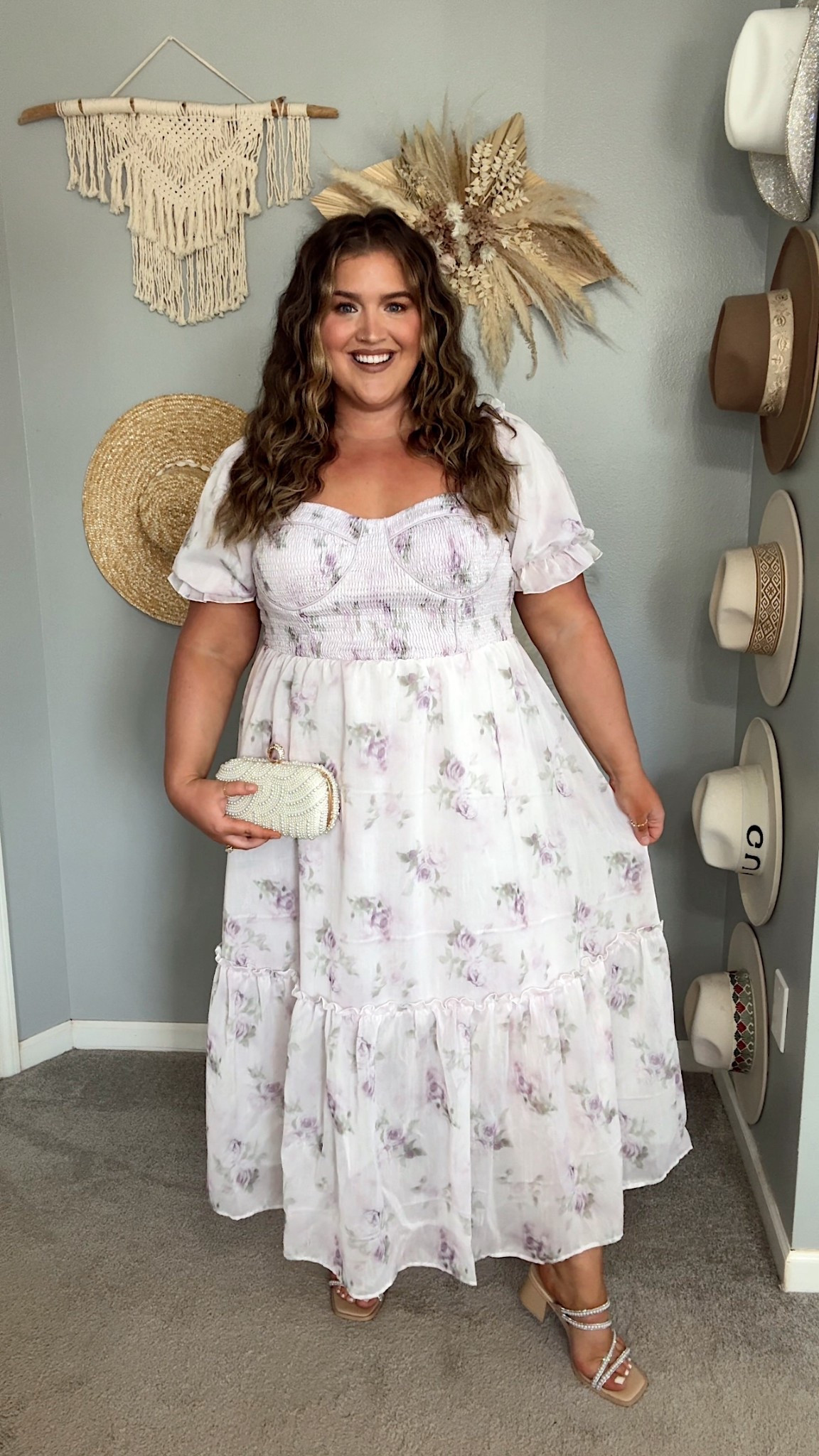 Amazon special occasion dress 👗 Great for wedding guest outfit, baby shower, date nights, family photos and more! Wearing a size XXL/18 plus 

#LTKPlusSize #LTKStyleTip #LTKFindsUnder50