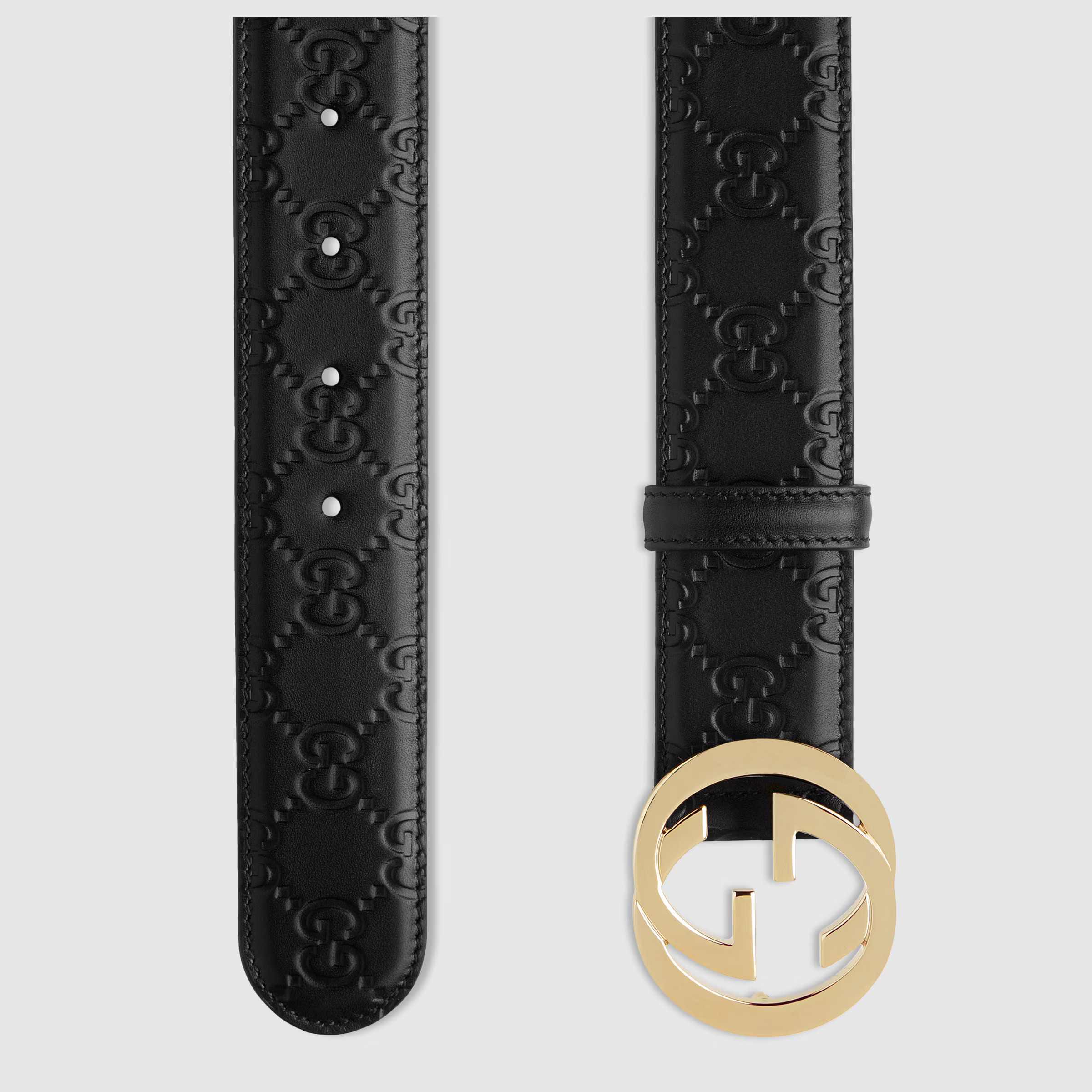 Gucci Signature leather belt | Gucci (US)