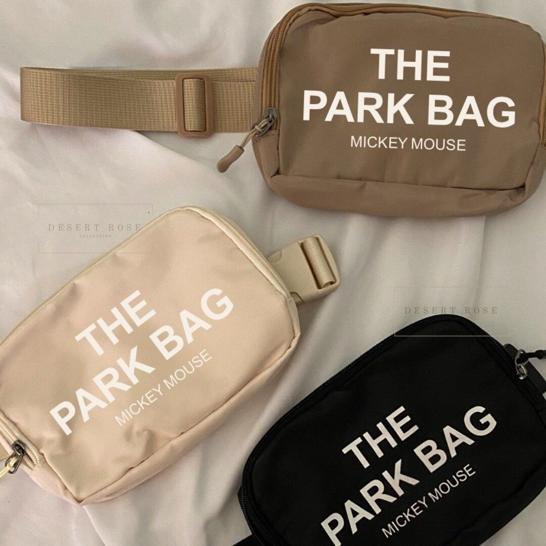 The Park Bag Fanny Pack Cross Body Bag Waist Bag Vacation Bag Traveling Bag Festival Bag the Tote... | Etsy (US)