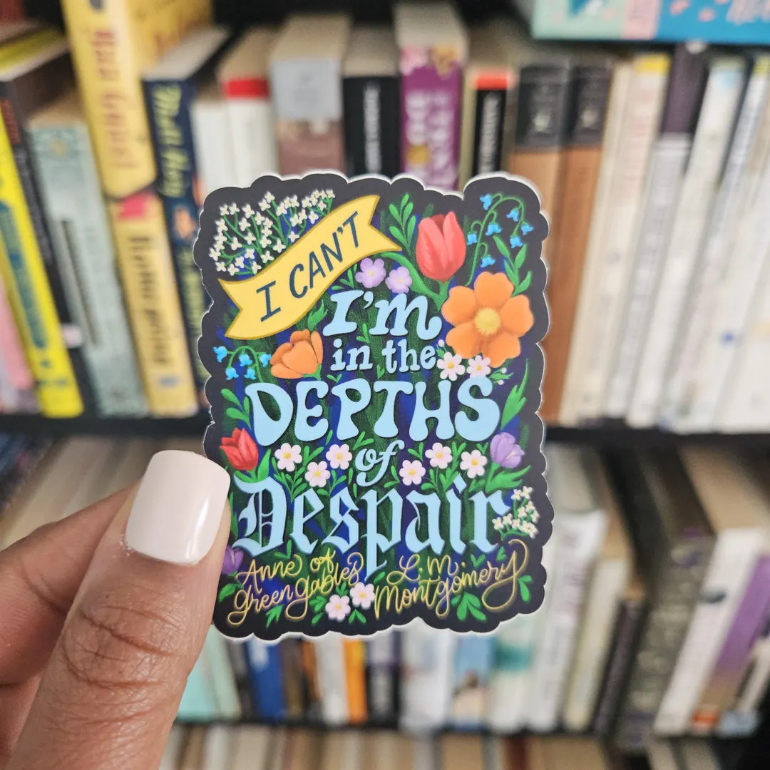 Depths of Despair Anne of Green Gables Sticker - Etsy | Etsy (US)