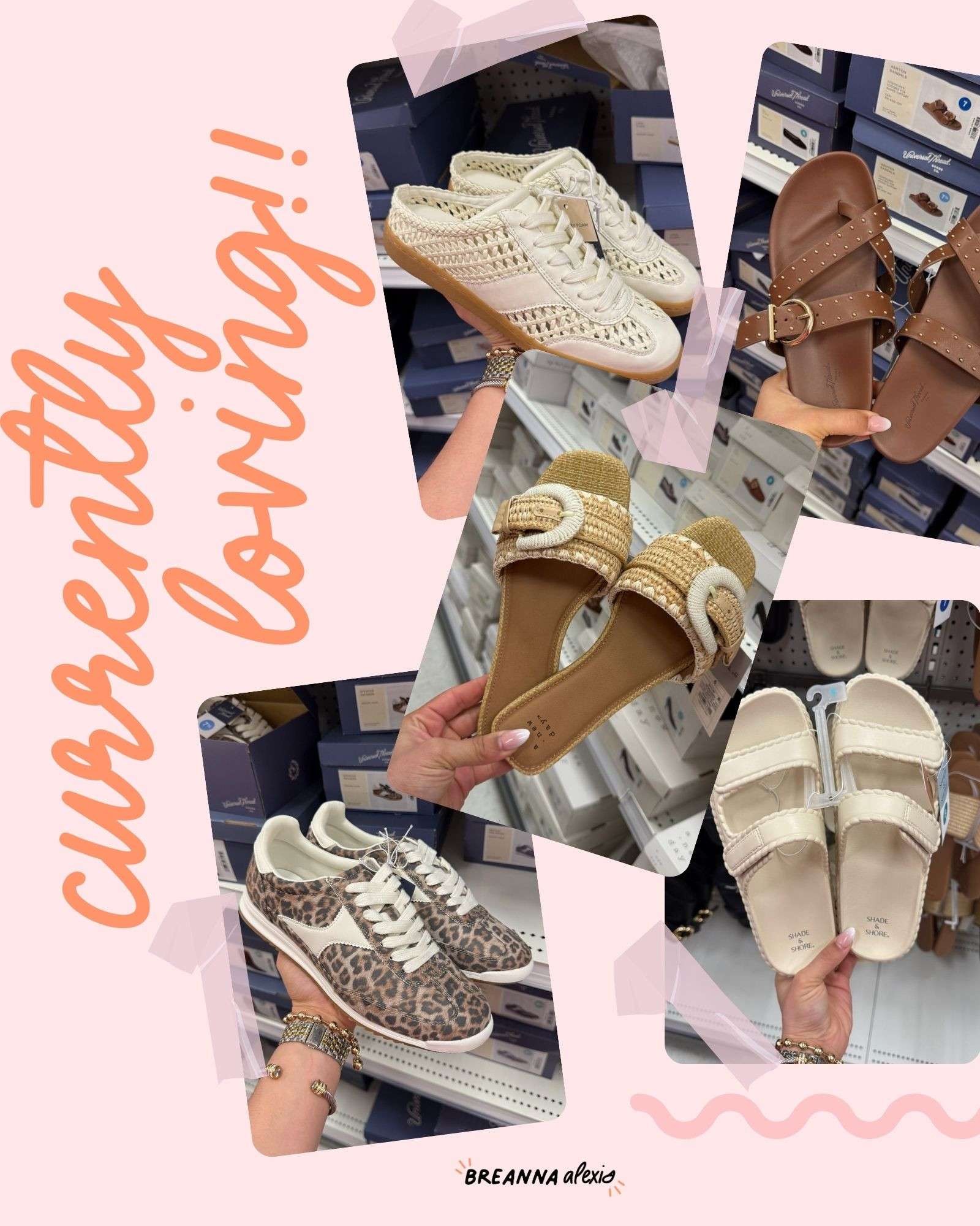 Target spring shoes I'm currently loving! These leopard sneakers and neutral sandals are the perfect everyday shoes. 

 #LTKmomlife #LTKSeasonal #LTKTravel