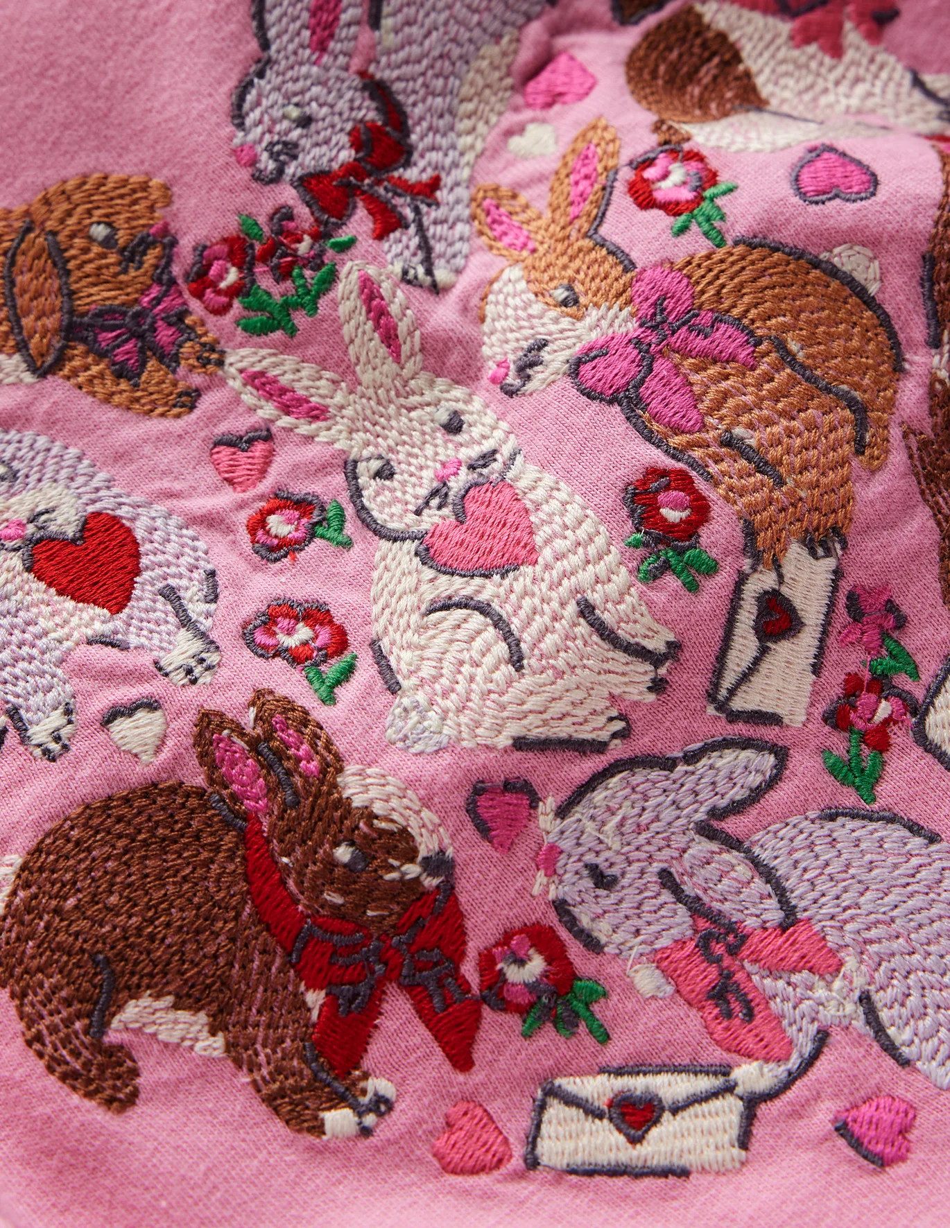 Bubblegum Pink Bunnies | Boden (US)