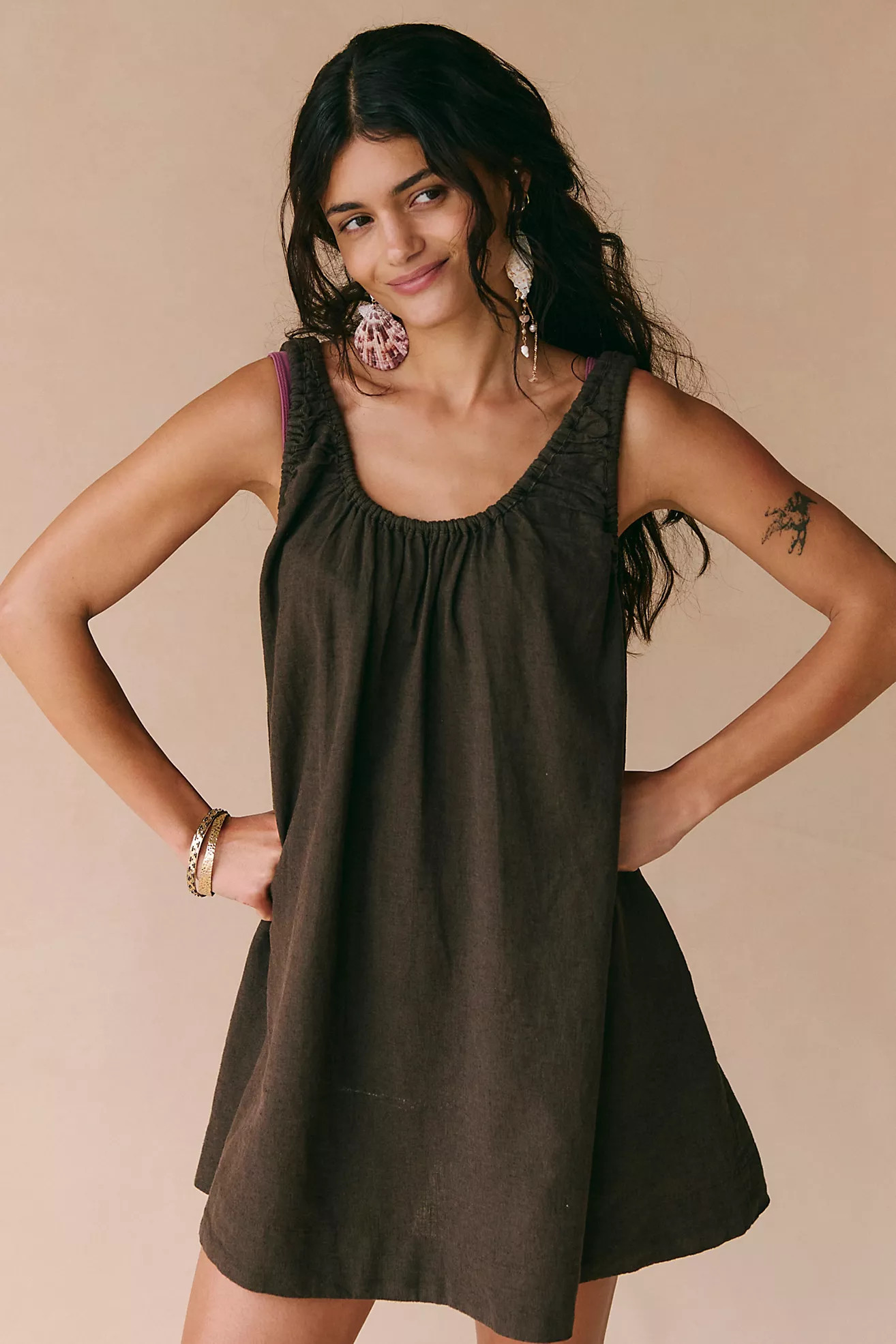 Amanda Cotton-Linen Mini | Free People (Global - UK&FR Excluded)