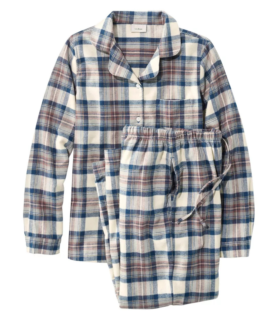 Women's Scotch Plaid Flannel Pajamas Rob Roy Extra Large L.L.Bean | L.L. Bean