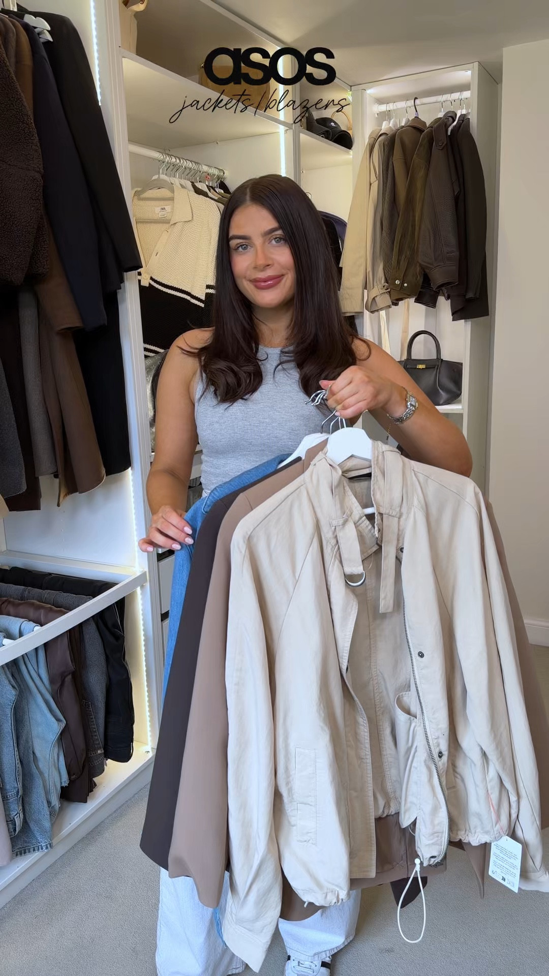 New in spring jackets/blazers 2026 ✨

First jacket - Small
Tailored blazer - 8
Brown blazer - 8
Denim trench - S

Asos jackets, blazer, casual outfits, outerwear, smart casual 

#LTKspring #LTKuk