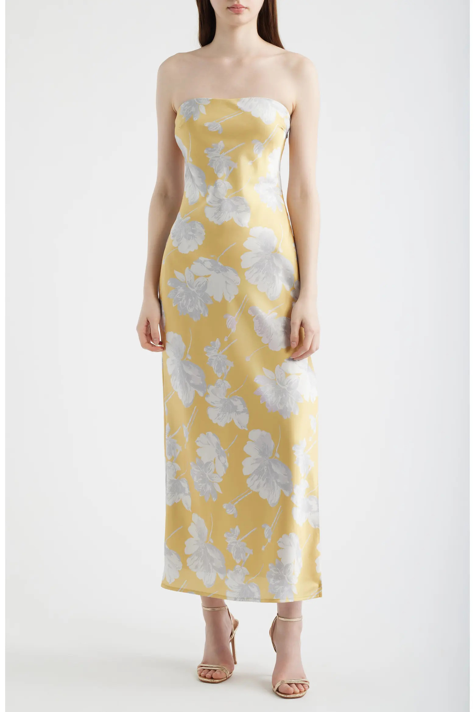 Whitney Strapless Satin Cocktail Dress (Women) | Nordstrom | Nordstrom