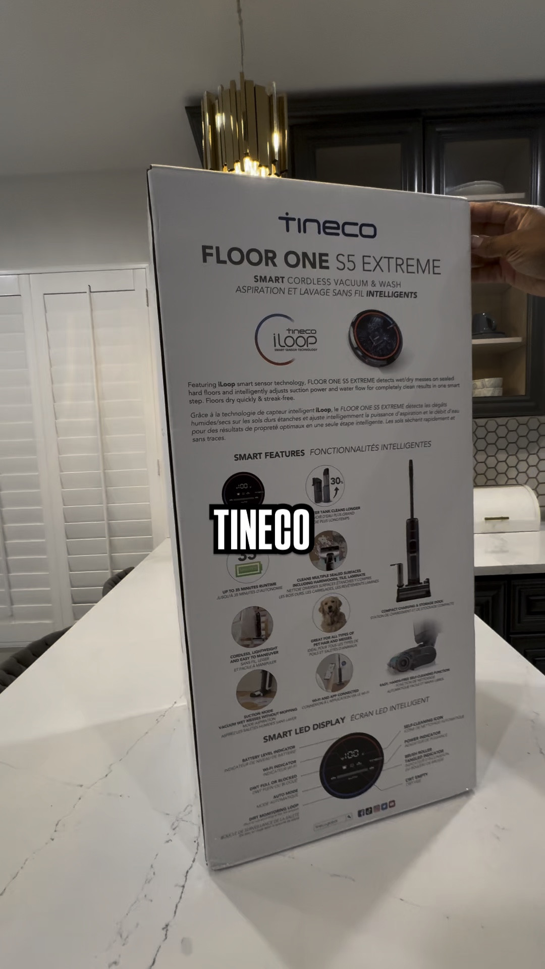 This wet vac is my favorite new house accessory! It Vacuums AND mops my floors AT THE SAME TIME! Can suck up entire pieces of food no problem. Never had it get clogged.

Has a tank for the clean water, and another tank for dirty!

#ltkhome 

#LTKHome #LTKFindsUnder100 #LTKxPrimeDay