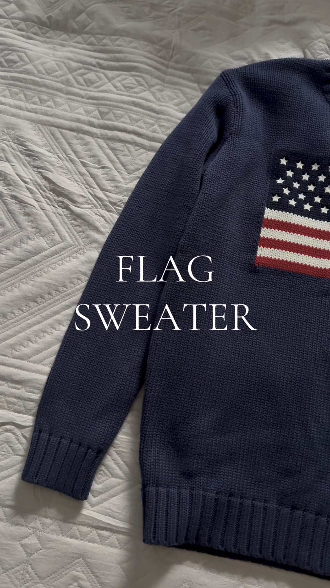 Flag sweater

#LTKGiftGuide #LTKU