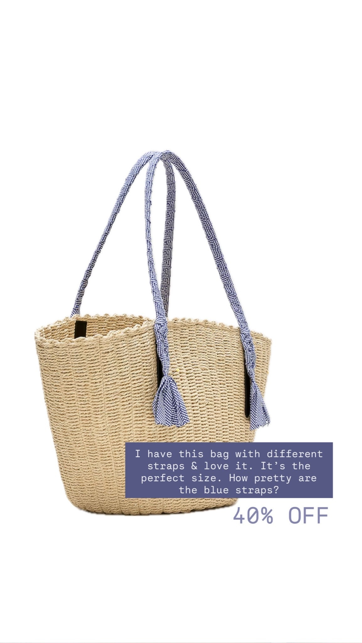 The best woven tote! I have this in the neutral option but I love this blue braided strap version! Currently 40% off! 

Loverly Grey, Jcrew sale, beach bag, woven tote

#LTKSaleAlert #LTKSeasonal