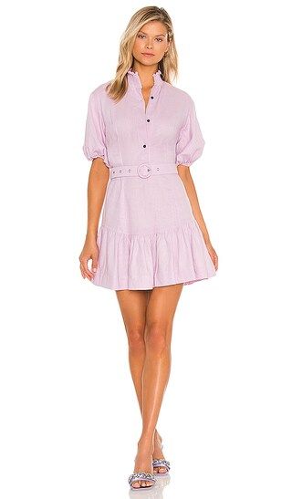 Belted Mini Shirt Dress in Resurrection | Revolve Clothing (Global)