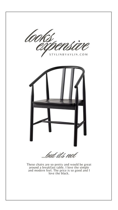 This dining chair looks expensive but it’s budget friendly #StylinbyAylin #Aylin 

#LTKHome #LTKStyleTip