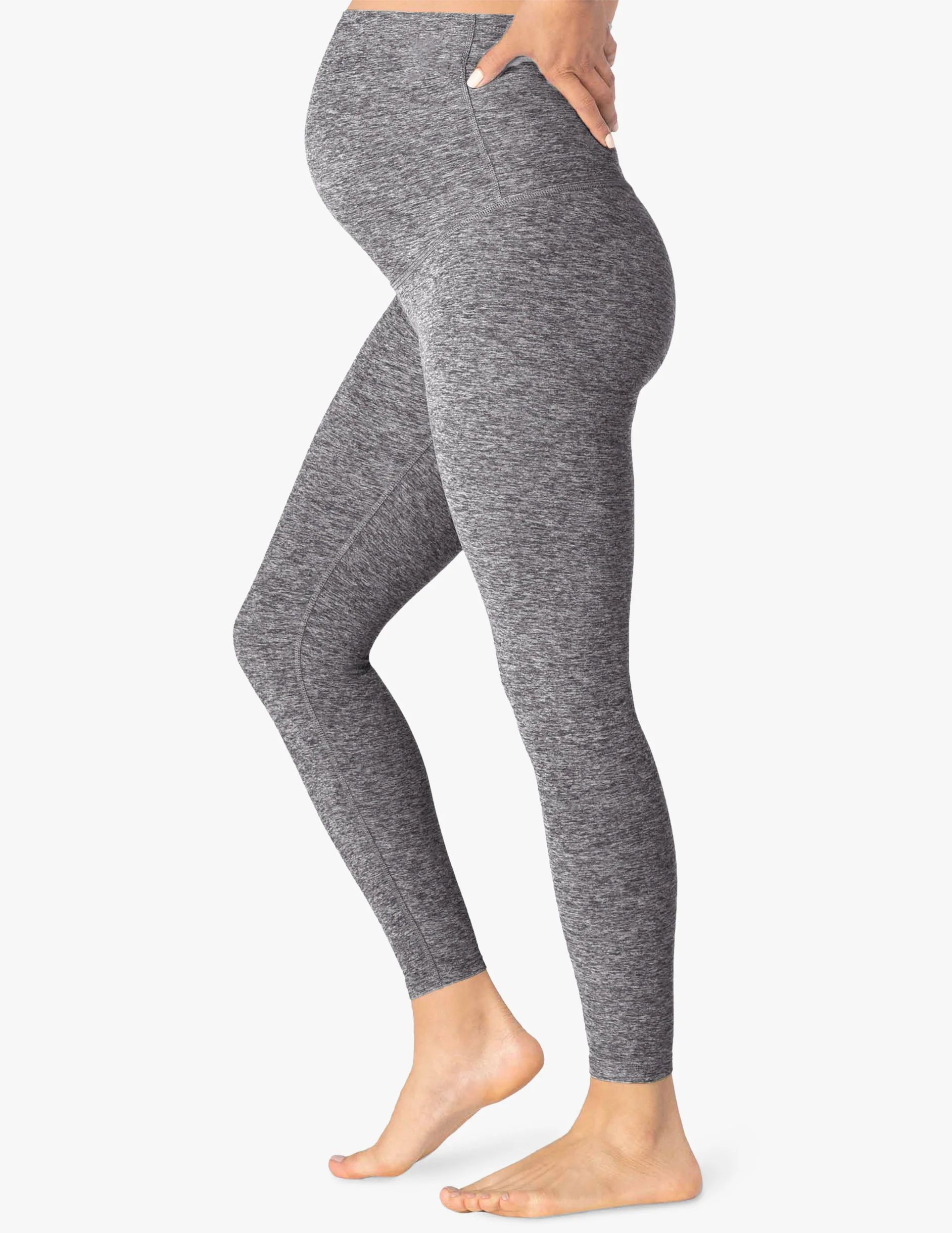 Spacedye Love the Bump Midi Maternity Legging | Beyond Yoga | Beyond Yoga