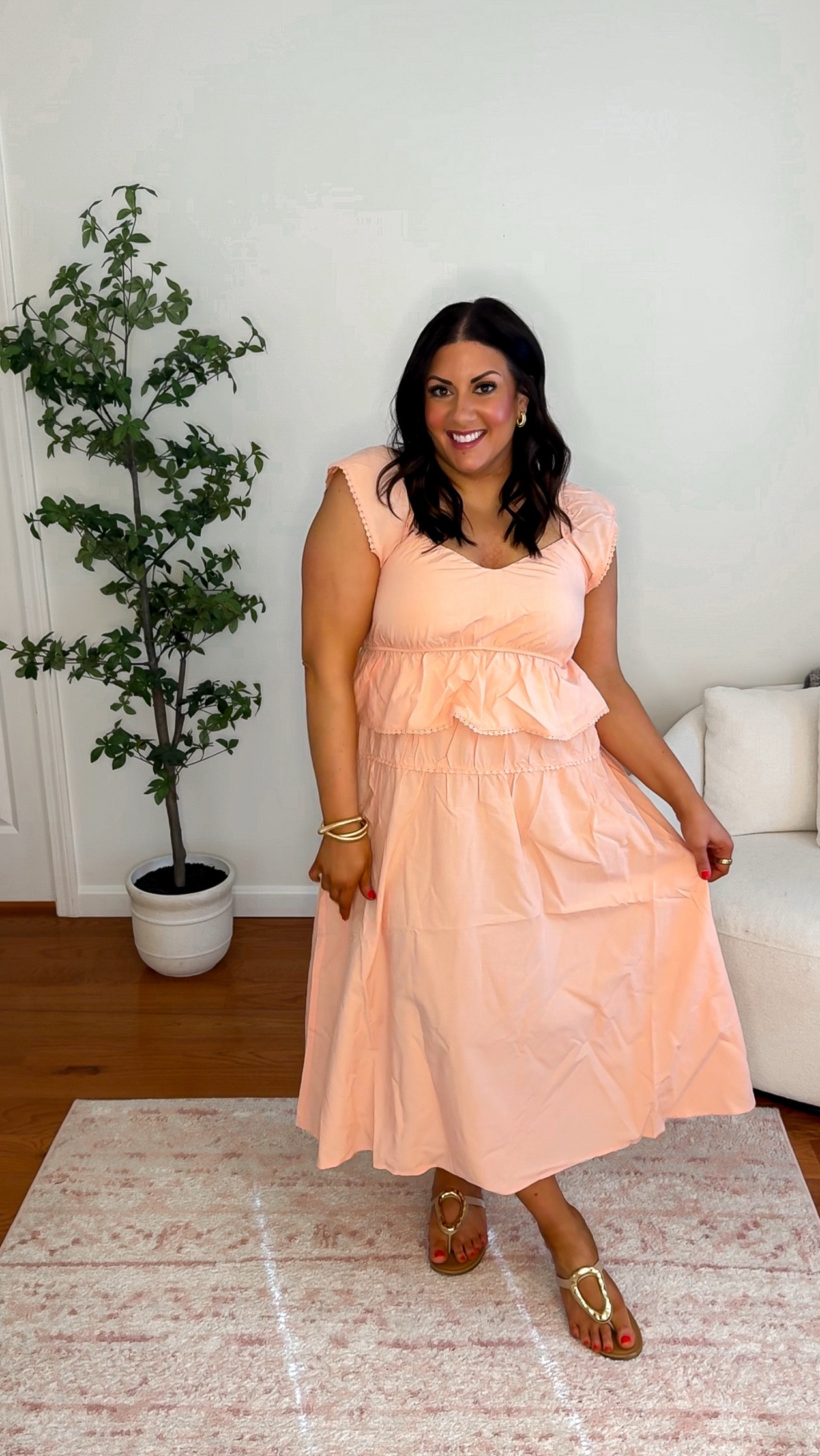 Wearing an XL in this matching set from Walmart and it’s sooo cute! I love how you can wear it together or separately 💕 

Maxi skirt outfit, going out top, cute top and jeans, jeans and a cute top, spring style, spring fashion, midsize style, midsize fashion 

#LTKWatchNow #LTKFindsUnder50 #LTKMidsize