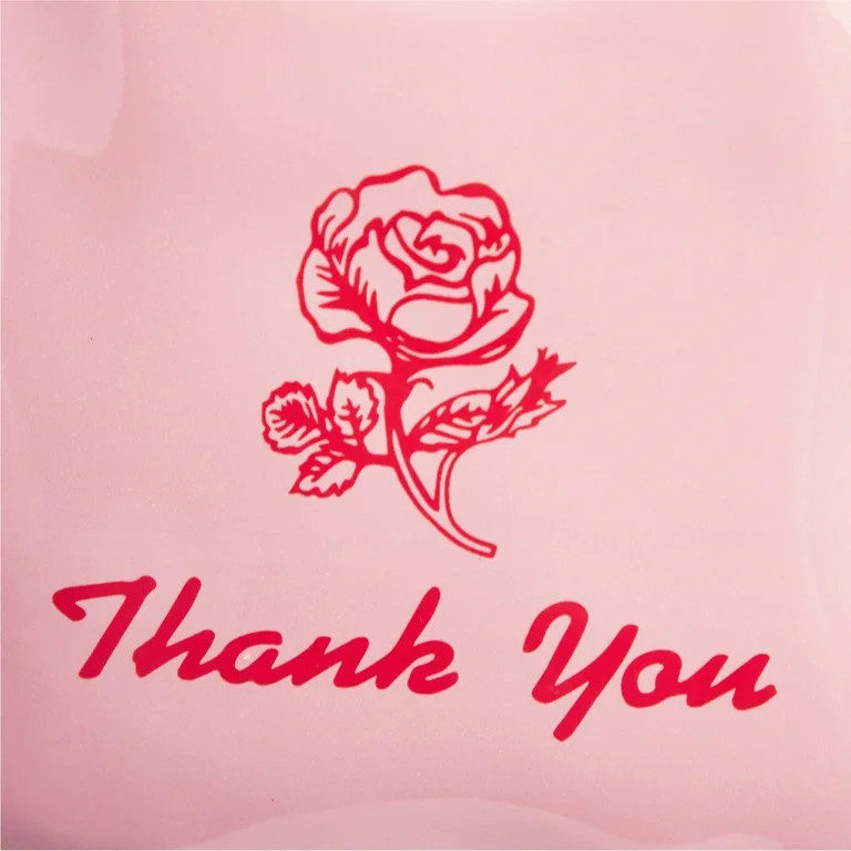 Mainstays Pink Bodega Shopping Bag Ceramic Vase, 5.9" L x 9" H | Walmart (US)