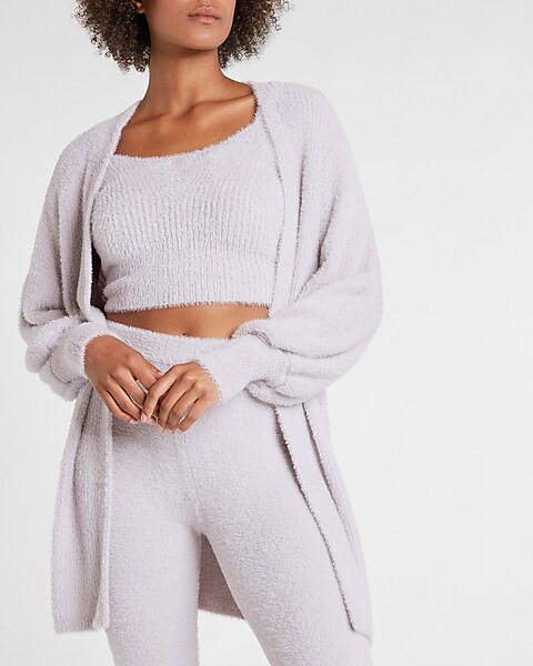 Fuzzy Fur Duster Cardigan | Express