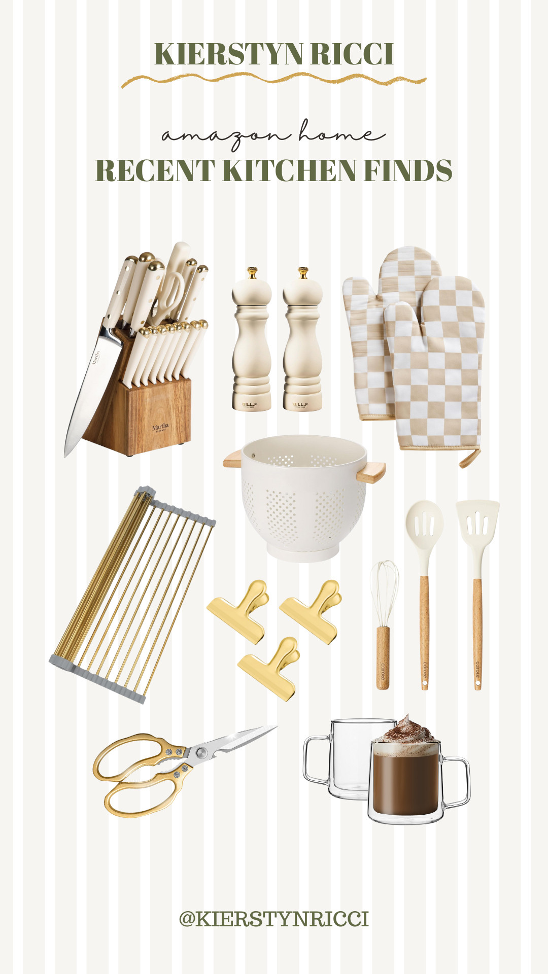 ✨ Amazon Home Finds I’m loving ✨
From checkered oven mitts to the prettiest gold + wood utensils, these little upgrades make everyday cooking feel a little more special. 🍳☕️


#AmazonHome #KitchenFavorites #LTKHome #LTKFinds #HomeStyle #KitchenGoals #AmazonFinds #KitchenDecor #LTKAmazon #NeutralHome #KitchenEssentials 

 #LTKHome #LTKFindsUnder50 #LTKFindsUnder100