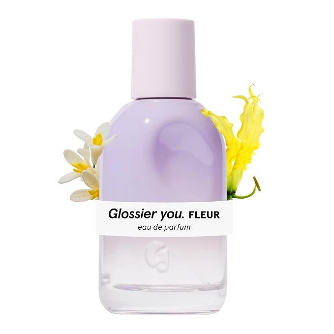 Glossier You Fleur Eau de Parfum, Unisex Skin-Scent Enhancer, 50 ml | Fresh Floral, Ylang-Ylang, ... | Amazon (US)