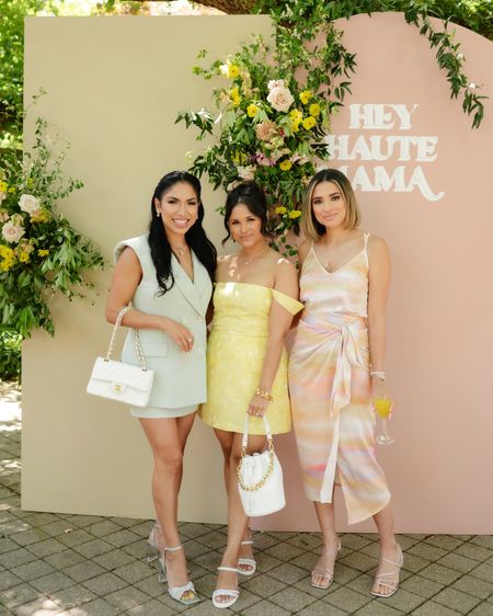 Obsessed with this yellow Amanda uprichard romper that I wore for a Mother’s Day brunch! 
Take 20% OFF my bucket bag with code: HAUTE20
#dolcevita #whiteshoes #bucketbag #giginewyork #mothersday #romper 

#LTKWedding #LTKShoeCrush #LTKItBag