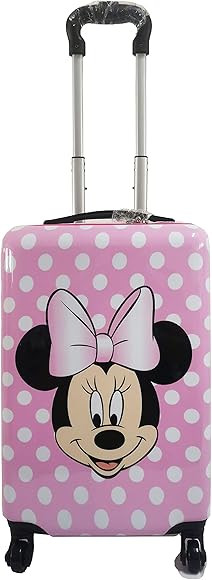 Fast Forward Minnie Mouse 20 Inches Kids Luggage Hardside Tween Spinner Carry-On Rolling Suitcase... | Amazon (US)
