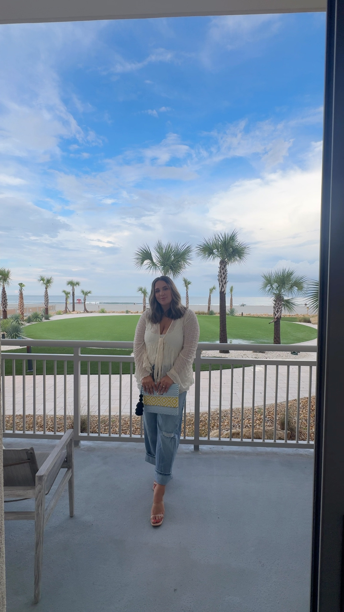 Beach trip day 1 • casual dinner with jeans and lace top.

#LTKPlusSize #LTKMidsize