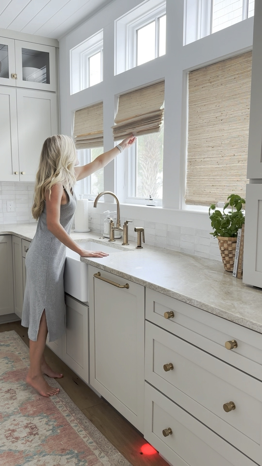 Most commonly asked question about the beach house! Our woven shades…here is my exact order:

☀️Color Bonaire Flaxen
☀️Inside mount 
☀️Cordless
☀️No edge binding 
☀️No valance
☀️Light filtering liner in living spaces, blackout liner in bedrooms

#LTKHome