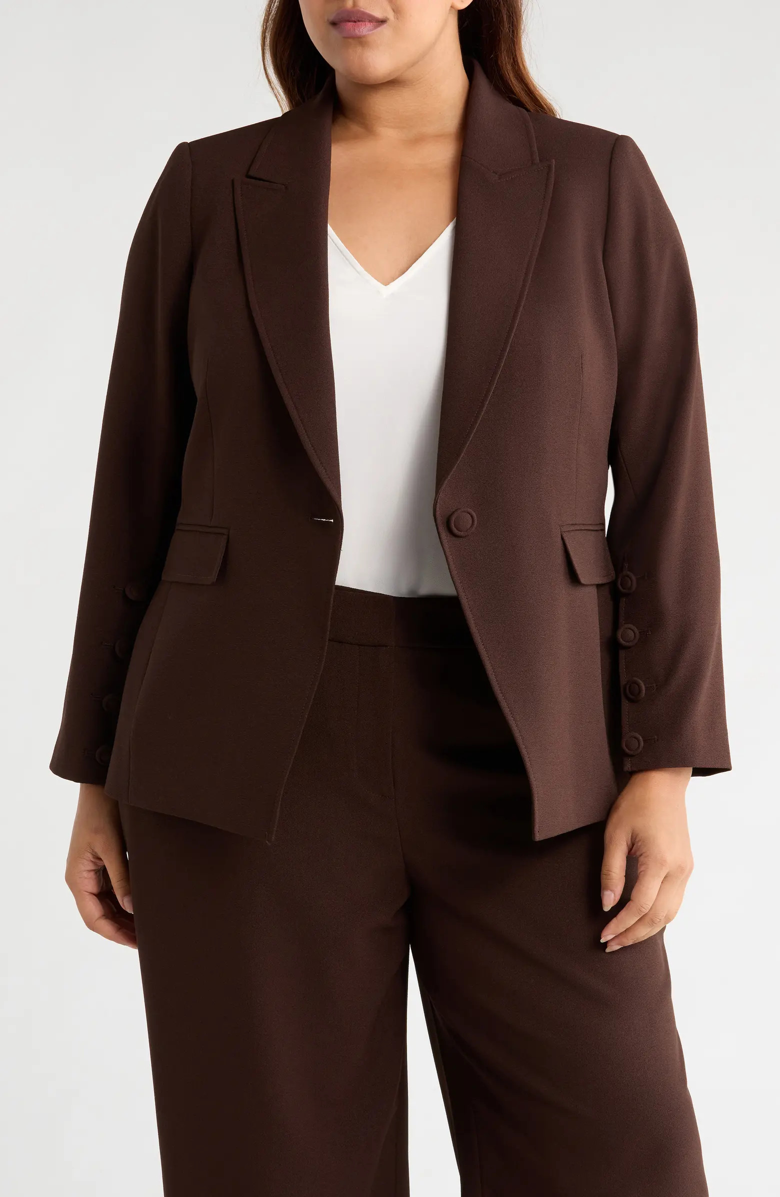 Tahari ASL One-Button Blazer | Nordstrom | Nordstrom