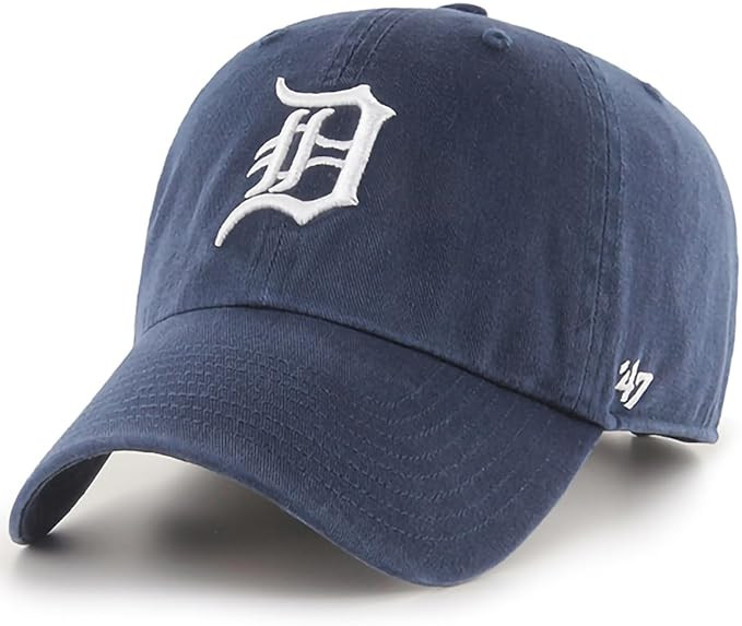 47 Brand MLB Team Color Home Primary Logo Clean Up Adjustable Baseball Cap Hat, Adult One Size Fi... | Amazon (US)