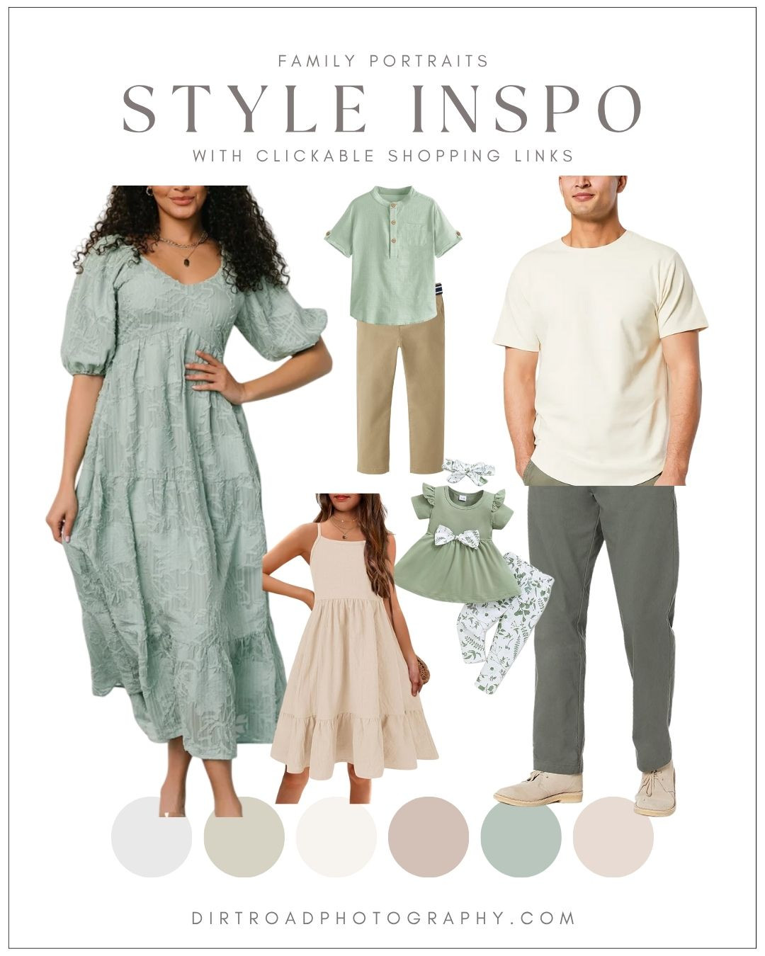 Sage green and cream = effortlessly elevated outfits for family pictures this spring.

Love how these tones blend into natural backgrounds!

#whatwewore #sagegreenstyle #ltkphotoguide

#LTKFamily #LTKBaby #LTKKids