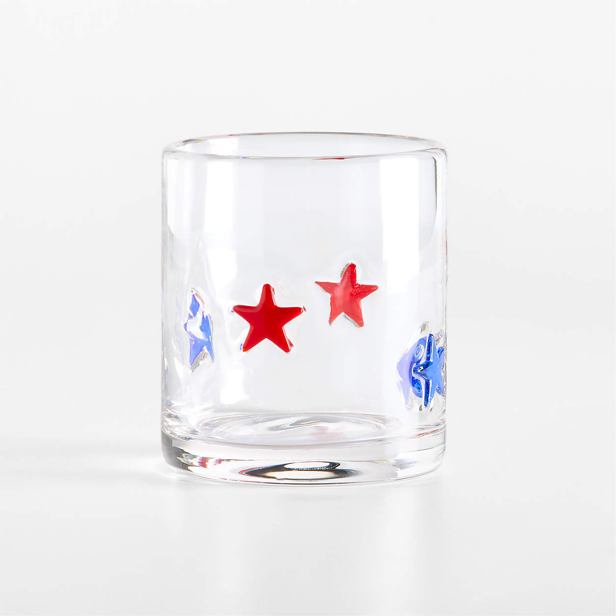 Star Icon 15-Oz. Double Old-Fashioned Glass + Reviews | Crate & Barrel | Crate & Barrel