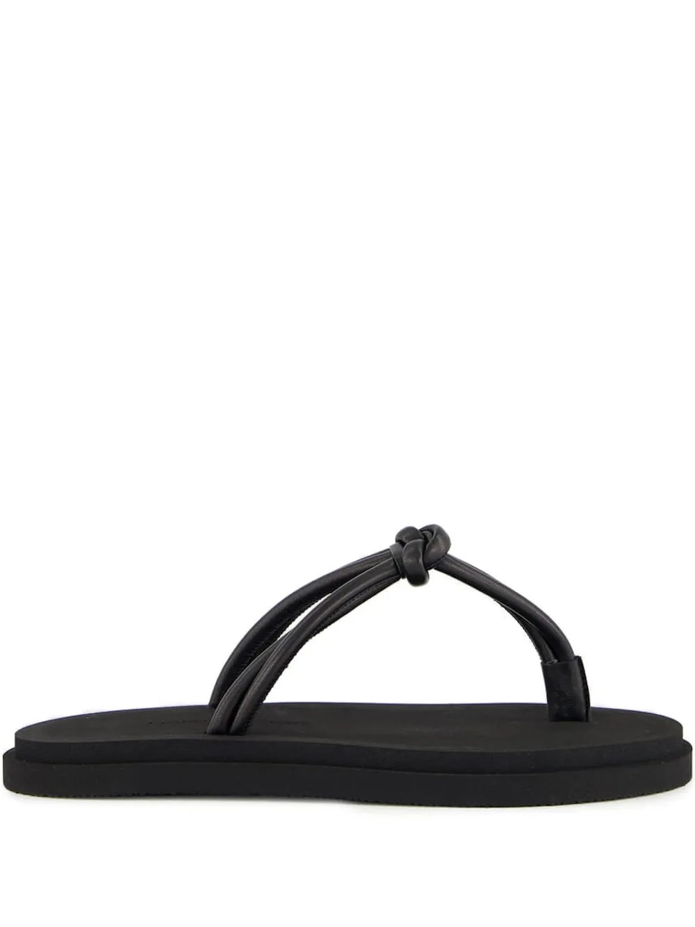 Emme Parsons Knot Pool Slides | Black | FARFETCH | Farfetch Global