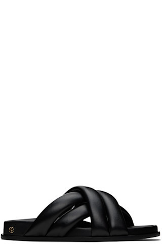 Black Lizzie Sandals | SSENSE