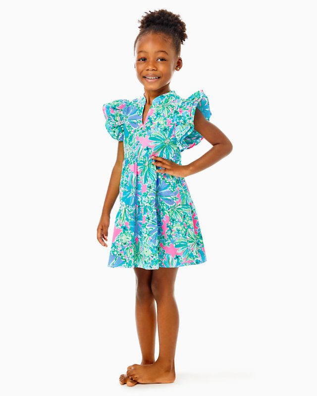 Girls Mini Aldena Dress | Lilly Pulitzer