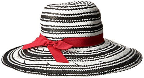 Physician Endorsed Women's Sanibel Two-Tone Packable Fedora Sun Hat with Stripe Ribbon & Bow, Rated UPF 30+ | Amazon (US)