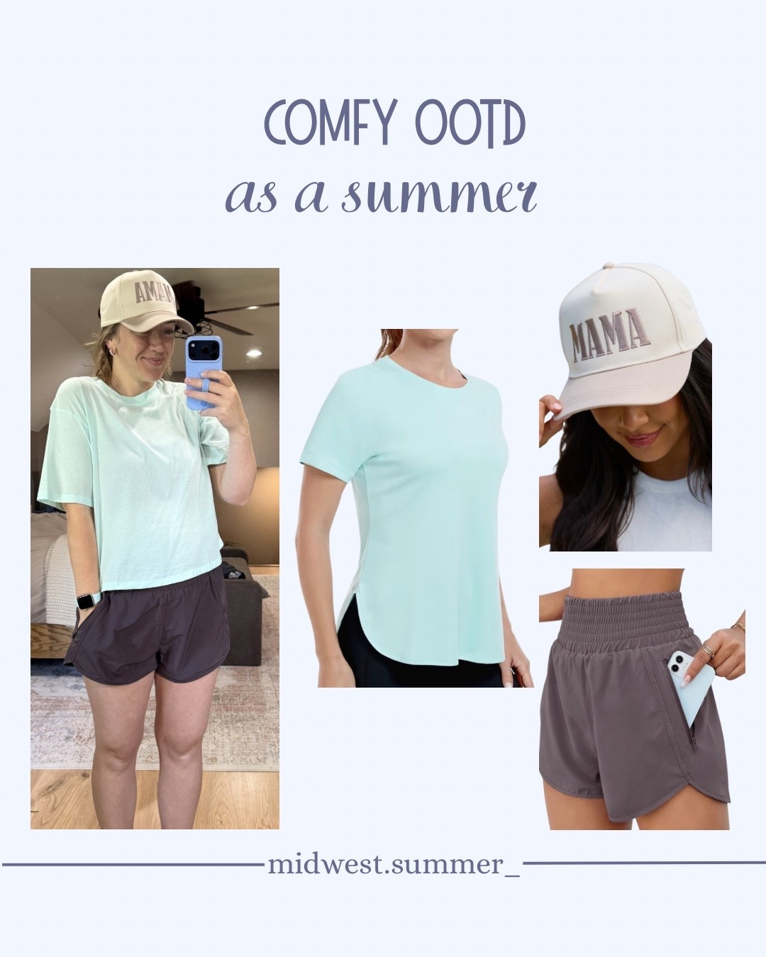 My tee from Fabletics is sold out 🥲 but this other one looks like a great match for color!

#LTKootd #LTKgrwm #LTKmomlife