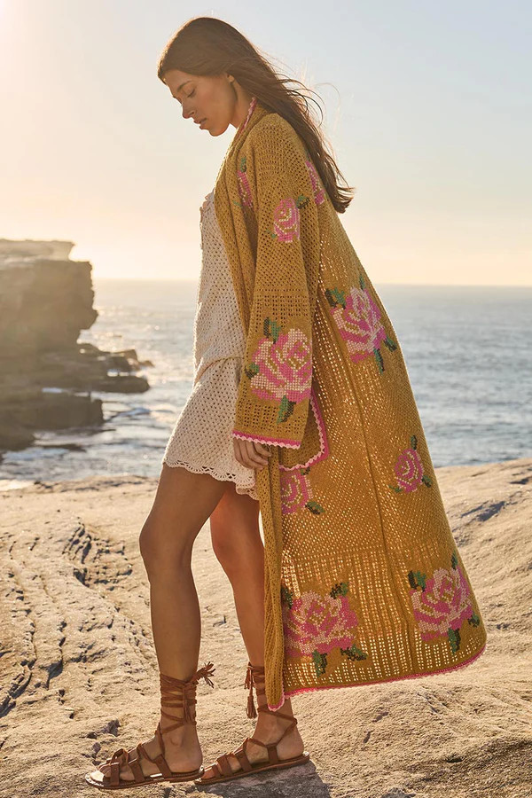Coastal Granny Maxi Cardigan | Spell Designs (USA) Inc
