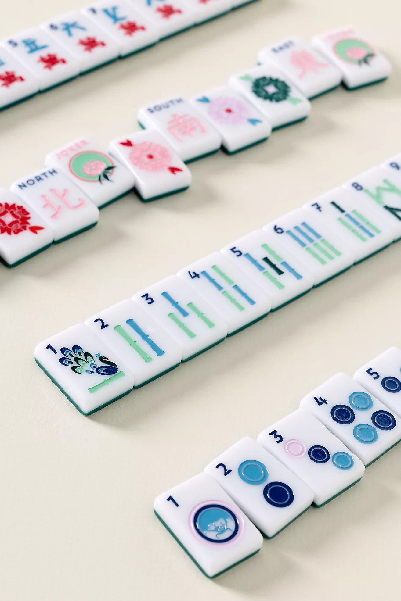 The Mahjong House Tile Set | Anthropologie (US)