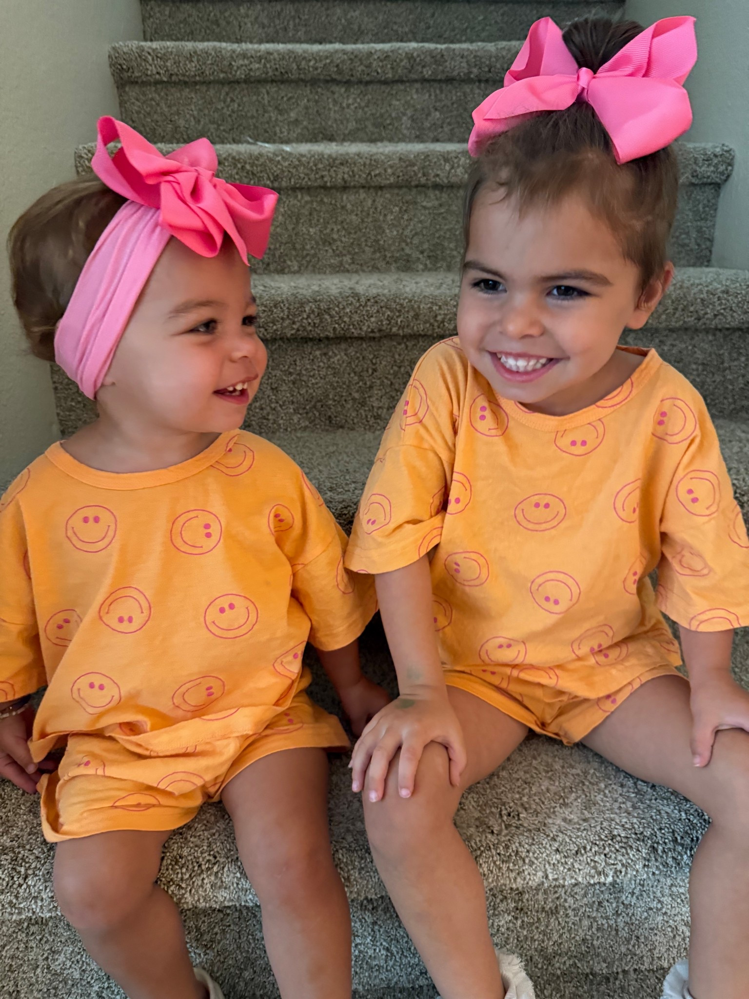 Matching girlies!👯‍♀️ We are bow ✨collectors✨ over here but these Amazon  grosgrain bows are always such a good grab and SO affordable!🎀

#LTKKids #LTKBaby