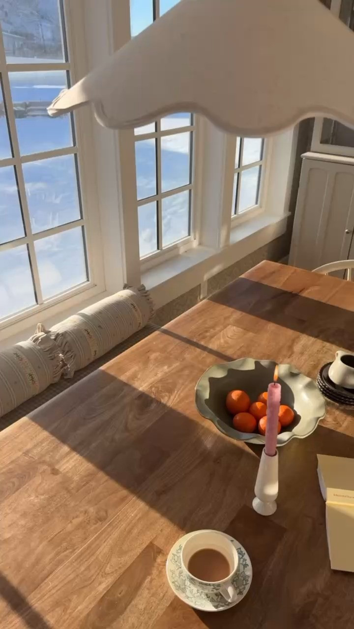 I never get tired of the views in my dining room. All the windows bring in so much light and it feels so peaceful in here.  

 #LTKdayinmylife #LTKHome